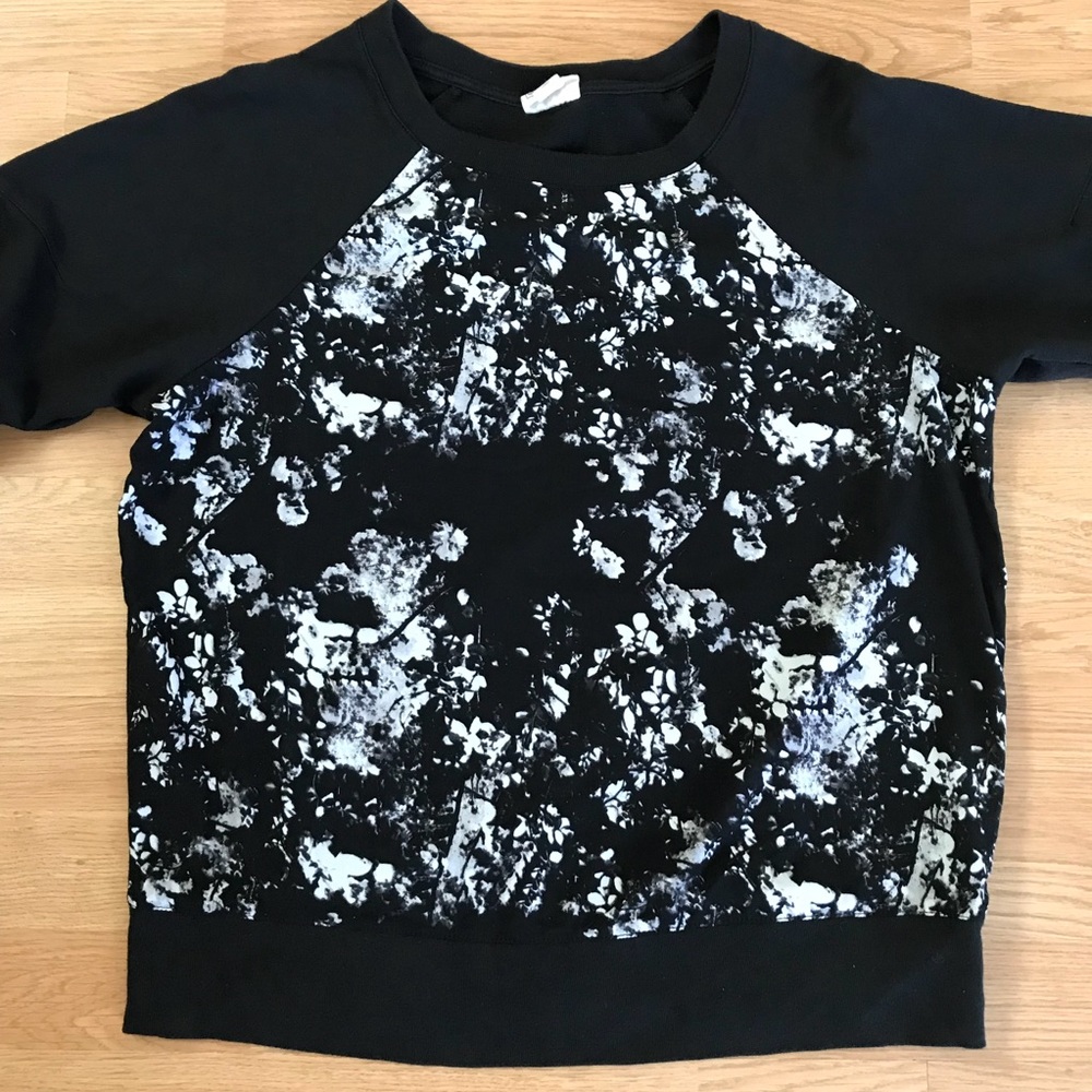 Converse One Star Abstract Print Sweatshirt
